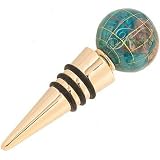 Bahama Opalite Gemstone Wine Bottle Stopper