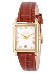 Le Chateau Womens 2200L_WHT Roman Numerals and Date Watch