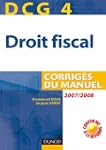 Droit fiscal DCG4 : Corrig�s du manuel