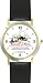 Habit 7 - Renew the Soul (Spanish Text) - DELUXE TWO-TONE WATCH from THE 7 HABITS - WATCH COLLECTION BY WATCHBUDDY&reg; - Arabic Numbers - Black Leather Strap-Size-Large ( Men's Size or Jumbo Women's Size )