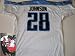 Chris Johnson Autographed/Hand Signed Tennessee Titans Reebok White EQT Jersey
