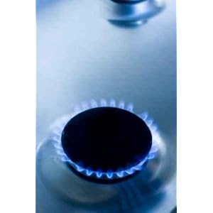 Blue Gas Stove - 24"H x 16"W - Peel and Stick Wall Decal by Wallmonkeys