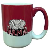 Alabama Crimson Tide 2-Tone Grande Mug - NCAA College Athletics - Fan Shop Sports Team Merchandise