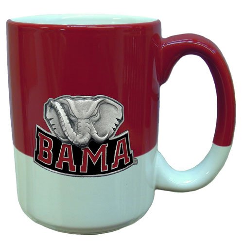 Alabama Crimson Tide 2-Tone Grande Mug - NCAA College Athletics - Fan Shop Sports Team Merchandise