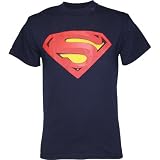 Superman Returns Textured Logo Men's T-Shirt