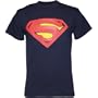 Superman Returns Textured Logo Men's T-Shirt