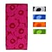 Marimekko Unikko Bath Towels - Black/Grey