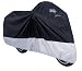 Nelson-Rigg Deluxe All Season Motorcycle Cover Black/Silver Medium