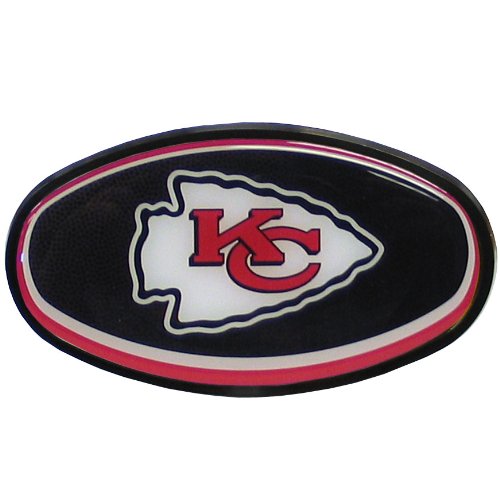 NFL Kansas City Chiefs Plastic Hitch Cover