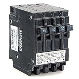 Circuit breaker: 15 to 30 Amps
