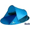 Outdoorer Pop up Strandmuschel Zack II blau, UV 50+, Mod. 2013