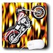 Mouse Pad Picturing Harley-Davidson&reg; Motorcycle