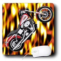 Mouse Pad Picturing Harley-Davidson&reg; Motorcycle