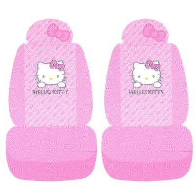 REALLY Sanrio Hello Kitty Car Front Seat Cover 2PC