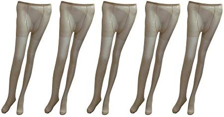 KHI Women's &amp; Girl's Sheer Panty Hose (Pack Of 5)