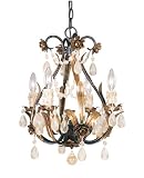 Savoy House 1-4006-4-16 Mini Chandelier 4 Light Chandelier in Antique Copper,