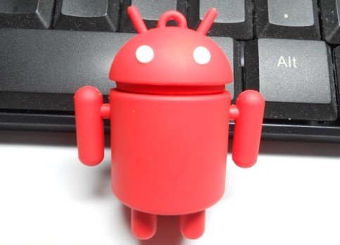 4GB Cool Android Style USB flash drive(Red)