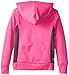 PUMA Big Girls' Cat Hoodie with Thumb Hole, Pink Glo, Large