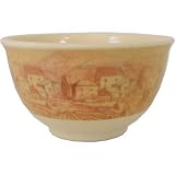 French Village Country Design Melamine Cereal or Salad Bowl