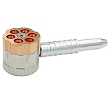 6 Shooter Hand Pipe with Grinder