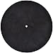 Hide in The Sound - Leather Turntable Platter Mat - Black Suede