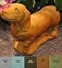 DACHSHUND DOG Garden Statue Cast Concrete 16