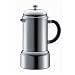 Bodum Chambord Espresso Maker, Stove Top, 3 Cup, 0.35l, 12 oz, Stainless Steel