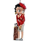 Betty Boop Golfer 4 1/4-Inch Resin Ornament