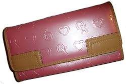 Xoxo Checkbook Wallet Majestic Patent Available in Several Colors
