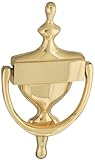 IMAGE OF National Hardware V1914 7-Inch Door Knocker, Solid Brass