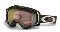 Oakley CROWBAR Jet Black Oakley Ghost/VR50 Emerald Iridium Snow Goggles (Jet Black Oakley Ghost,VR50 Emerald Iridium)
