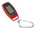 Weather Station outdoor survival tool KeyChain - Time, temperature, forecast, compass & flashlight all in one pocket size unit