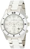 K&BROS Unisex 9136-2 C-901 Ceramic Chronograph Silver-tone White Watch