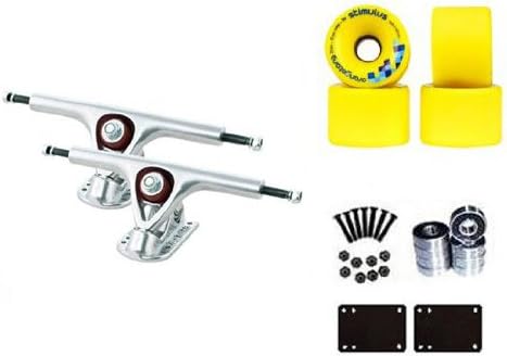 Longboard Paris Trucks Skateboard Deck Package Orangatang Stimulus Slide Wheels 70mm Abec 7 Hardware