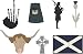 QuicKutz QKDS-CC-07 Die Shape Sets, Scotland Collection
