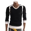 Doublju Mens Pullover Stylish Slim Sweater (1321)