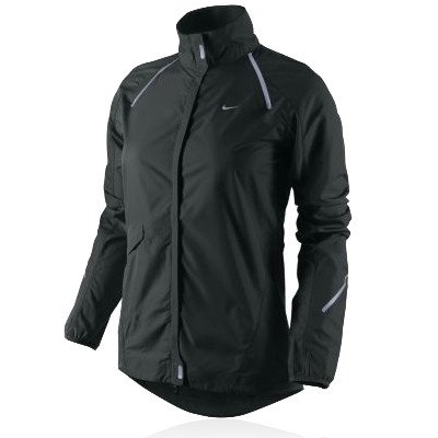 Nike Damen Laufjacke Storm Fly, schwarz/silber, L / 44-46 Preisvergleich