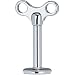 16 Gauge 8mm Steel Winding Key Top Labret Monroe