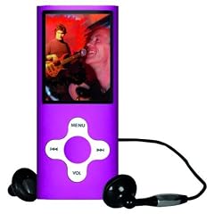 Mini MP3 Player Video/Foto Multimedia Spieler 4GB Pink