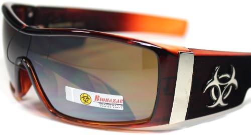 #FS5-HC2 Flying Skull Eyewear Cycling Fishing Men's Sport Sunglasses + Case