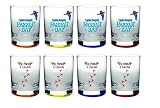 Captain Morgan Parrot Bay Logo DOF 12 oz. Glass 4 Piece Set