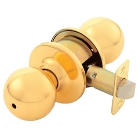 Hardware House 382507 Fairhope Privacy Knob Polished Brass by Hardware House
