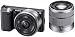 Sony NEX5DB Alpha Compact System Camera - 16mm F2.8 and 18-55mm F3.5-5.6 OSS Lens Black