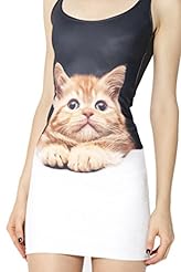 Tank Stretchy Floral Print Polyester/Spandex Summer Club Dress/Party Dress/Jumper 