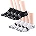 RioRiva Men Ankle Casual Cotton Athletic Low Cut Compression Socks for Sport