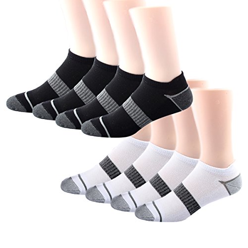 RioRiva Men Ankle Casual Cotton Athletic Low Cut Compression Socks for Sport