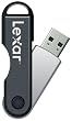 Lexar JumpDrive TwistTurn 16 GB USB 2.0 Flash Drive LJDTT16GASBNA (Silver)