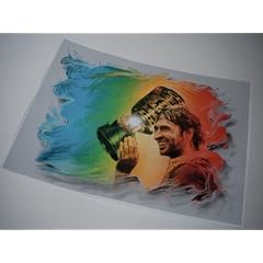 RAUL MIT DFB-POKAL -Kunstdruck direkt vom K�nstler 30cm x 42cm