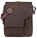 Leaderachi - 100% Pure Genuine Real Vintage Hunter Buffalo Leather Handmade Men Crossover Shoulder Messenger Bag ["APULIA" (MUSKAT)] RS.2699.00