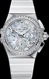 NEW OMEGA CONSTELLATION DOUBLE EAGLE LADIES WATCH 121.17.35.50.05.001